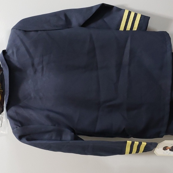 I Want To Be NWT Pilot Costume with Hat - Picture 4 of 10